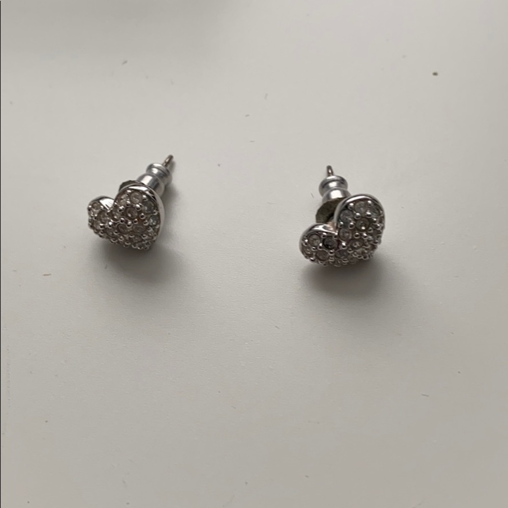 Swarovski Heart Earrings